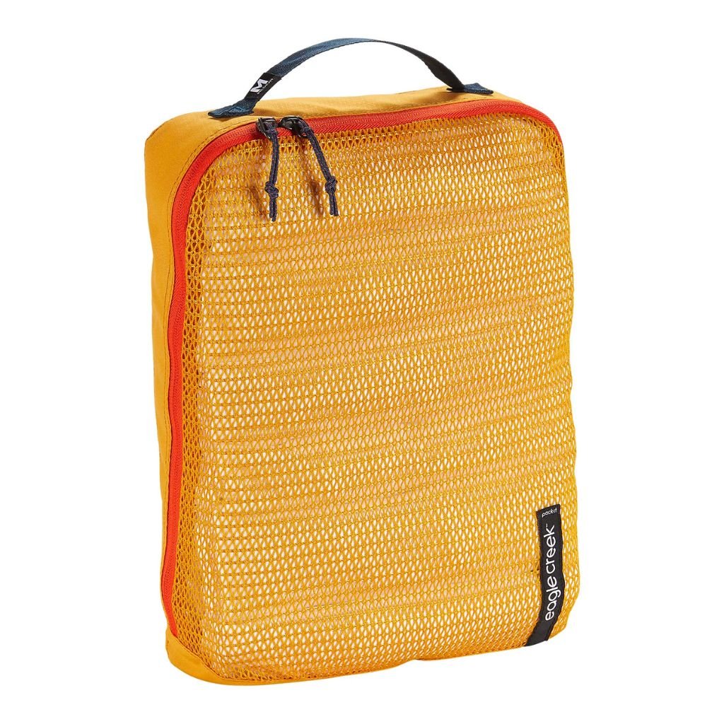 Eagle Creek PACK - IT REVEAL Cube M - Sahara Yellow - Love Luggage