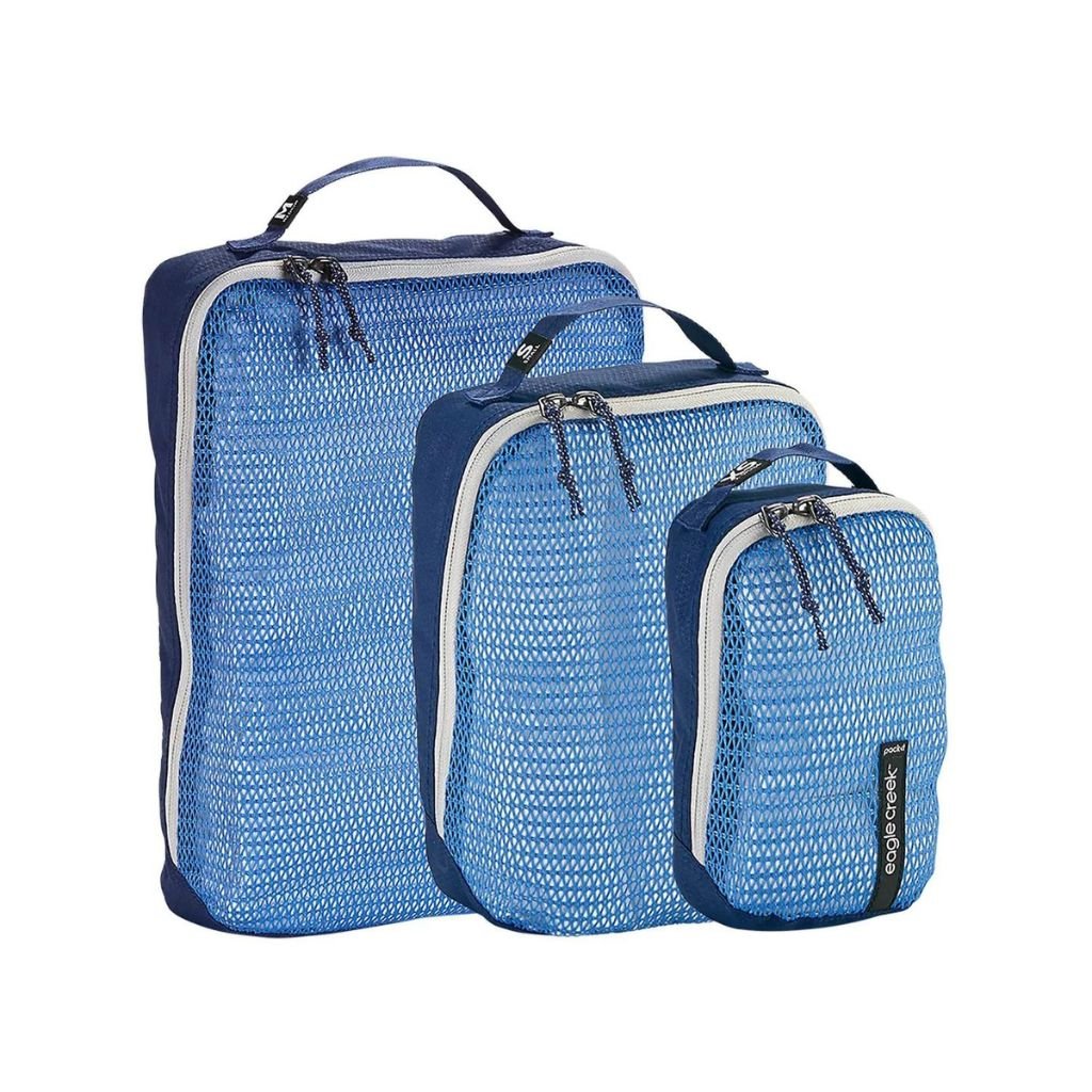 Eagle Creek PACK - IT REVEAL Cube Set XS/S/M - Aizome Blue/Grey - Love Luggage