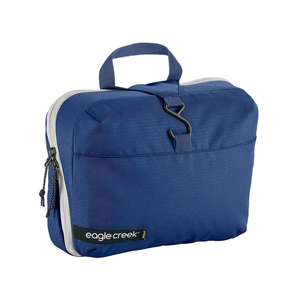 Eagle Creek PACK - IT™ REVEAL Hanging Toiletry Kit - Aizome Blue/Grey - Love Luggage