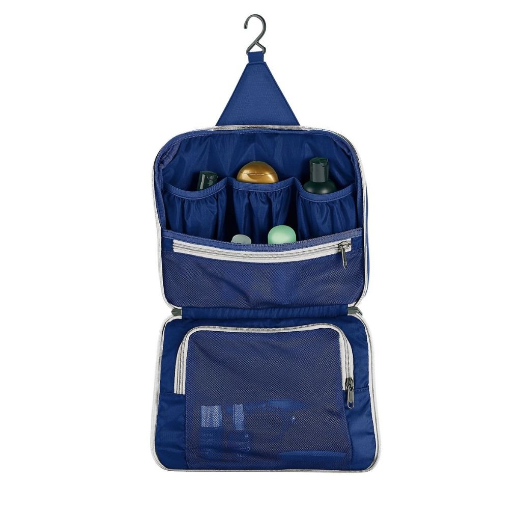 Eagle Creek PACK - IT™ REVEAL Hanging Toiletry Kit - Aizome Blue/Grey - Love Luggage