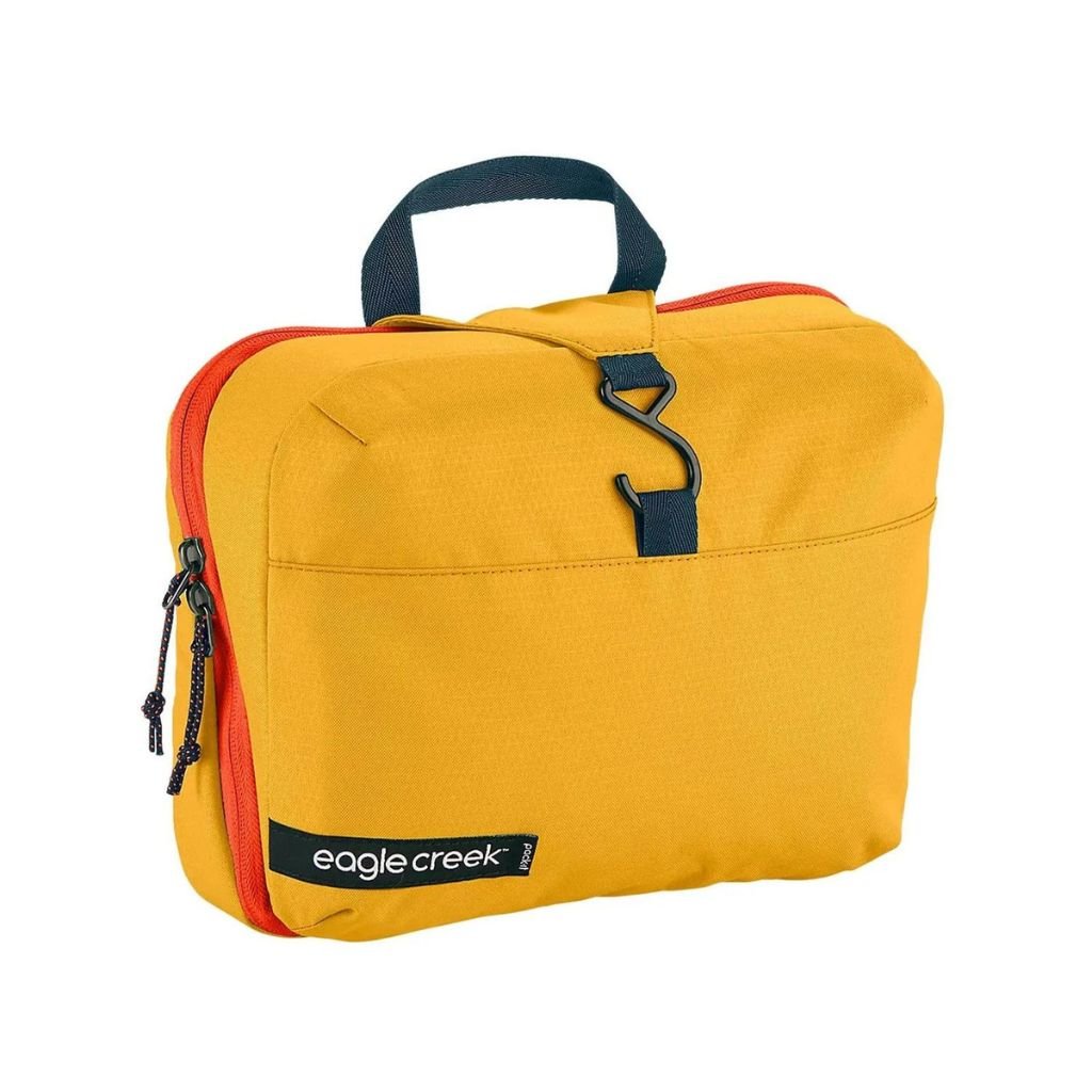 Eagle Creek PACK - IT™ REVEAL Hanging Toiletry Kit - Sahara Yellow - Love Luggage
