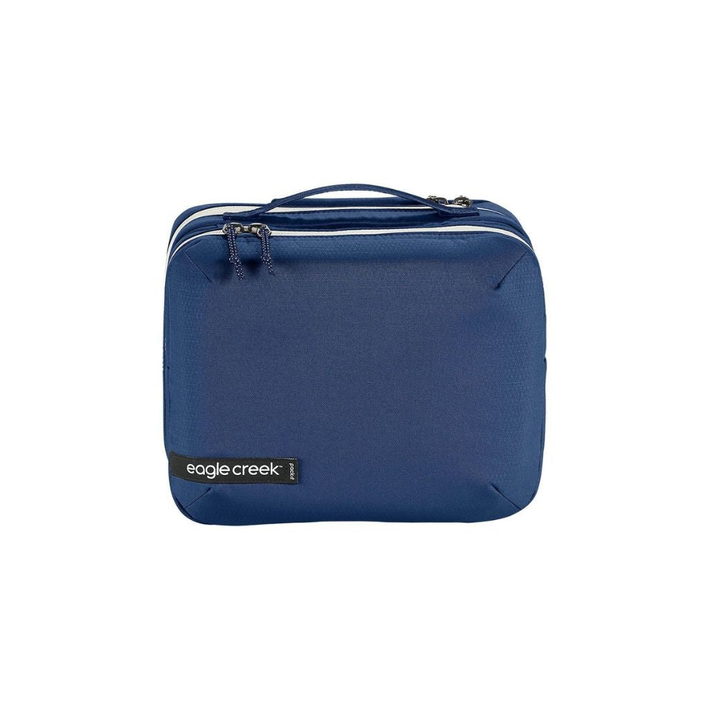 Eagle Creek PACK - IT™ REVEAL Tri Fold Toiletry Kit - Aizome Blue/Grey - Love Luggage