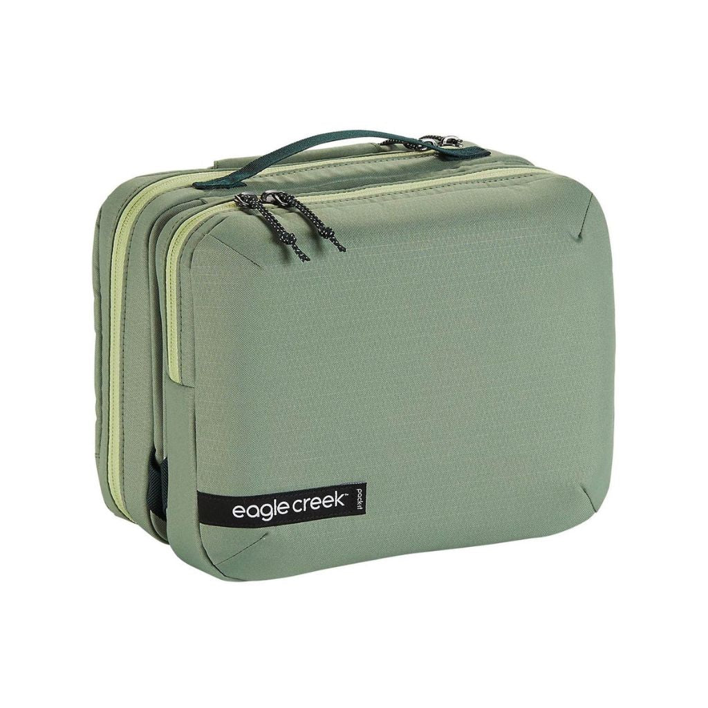 Eagle Creek PACK - IT™ REVEAL Tri Fold Toiletry Kit - Mossy Green - Love Luggage