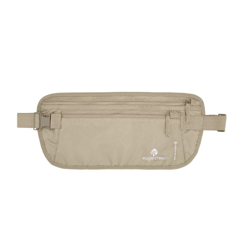 Eagle Creek RFID Blocker Money Belt DLX - Tan - Love Luggage