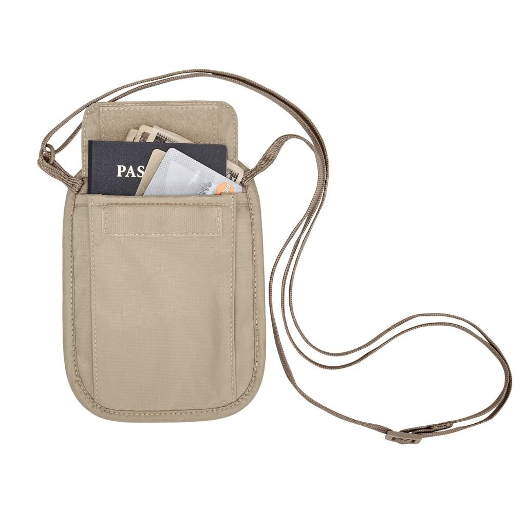 Eagle Creek RFID Blocker Neck Wallet - Tan - Love Luggage