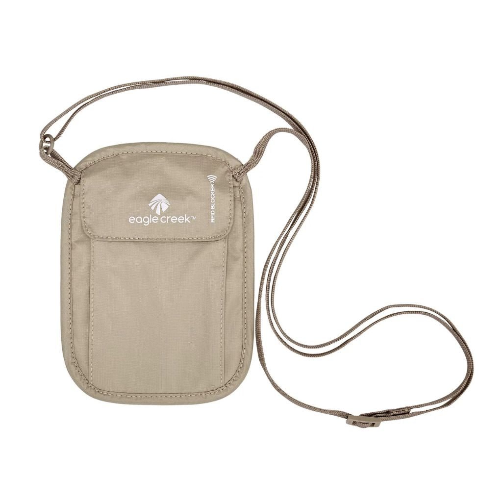 Eagle Creek RFID Blocker Neck Wallet - Tan - Love Luggage