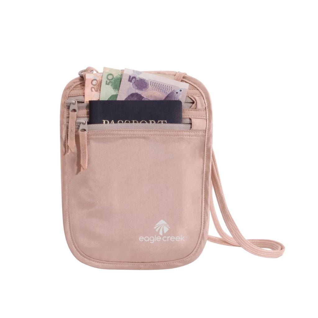 Eagle Creek Silk Undercover Neck Wallet - Rose - Love Luggage