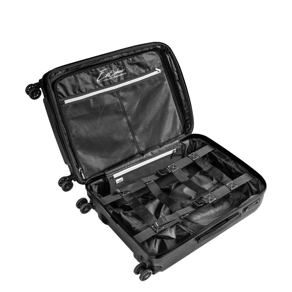 Epic GTO 5.0 - 2 Piece Hardside Luggage Duo - Frozen Black - Love Luggage