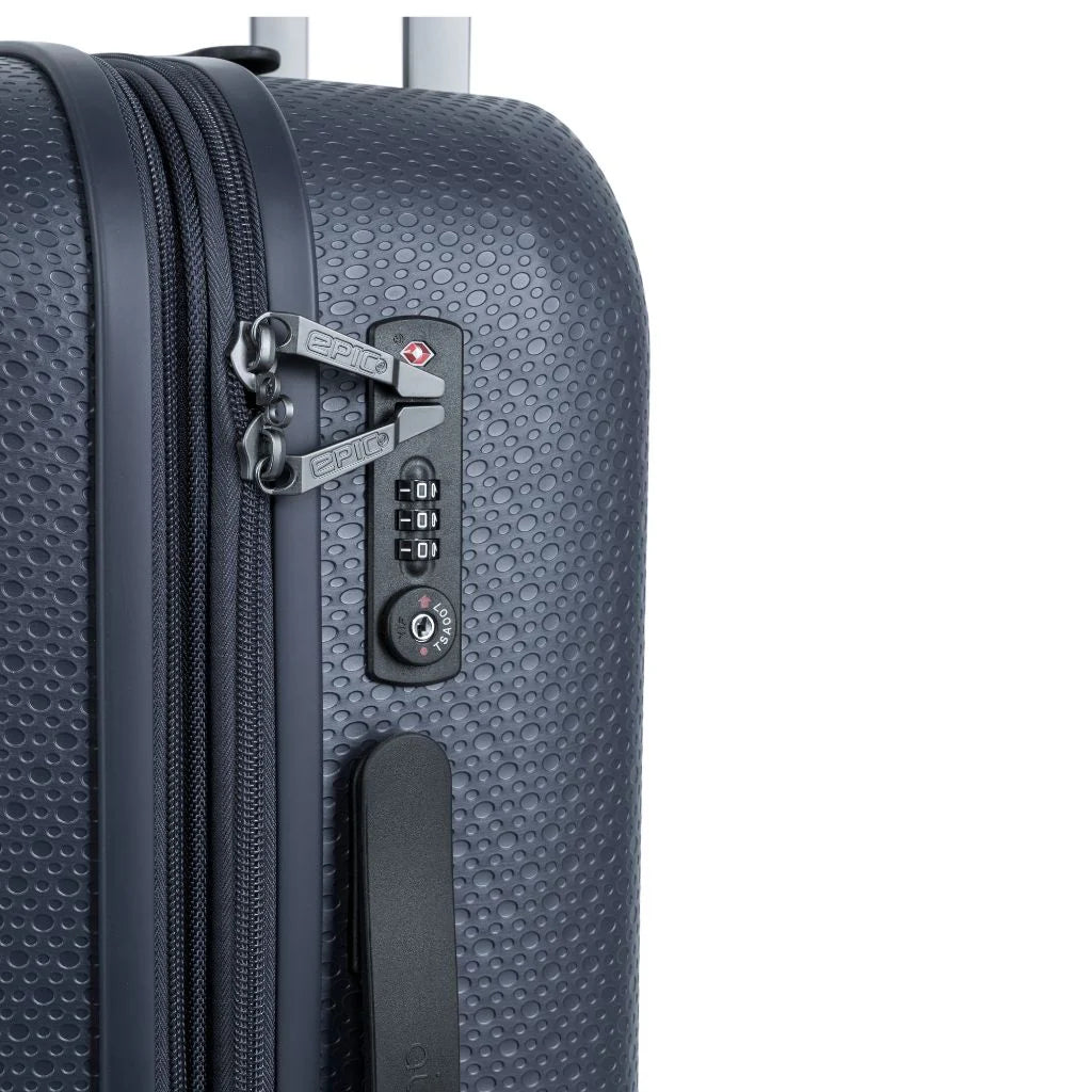 Epic GTO 5.0 - 2 Piece Hardside Luggage Duo - Midnight Blue - Love Luggage
