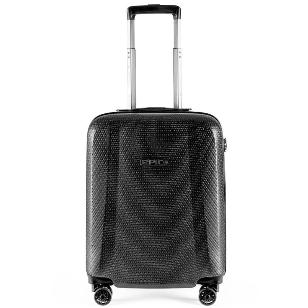 Epic GTO 5.0 55cm Carry On Lightweight Suitcase - Frozen Black - Love Luggage