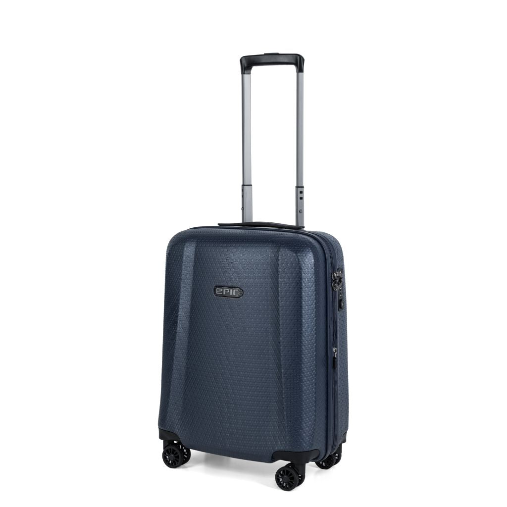 Epic GTO 5.0 55cm Carry On Lightweight Suitcase - Midnight Blue - Love Luggage
