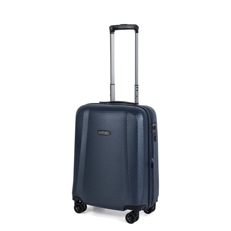 Epic GTO 5.0 55cm Carry On Lightweight Suitcase - Midnight Blue - Love Luggage