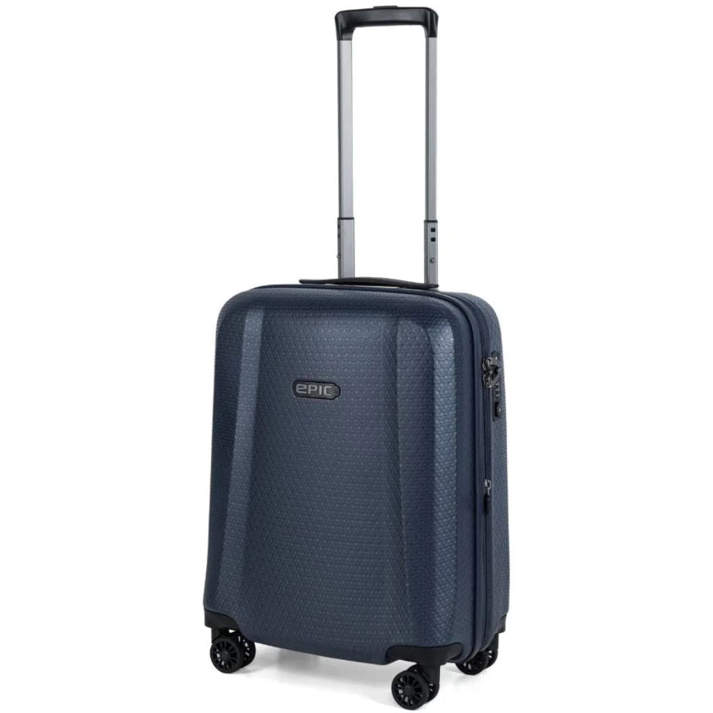 Epic GTO 5.0 55cm Carry On Lightweight Suitcase - Midnight Blue - Love Luggage