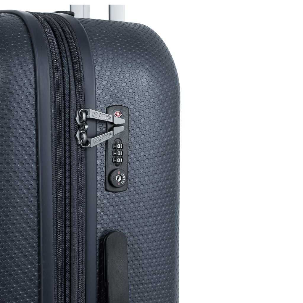 Epic GTO 5.0 73cm Large Expander Suitcase - Midnight Blue - Love Luggage