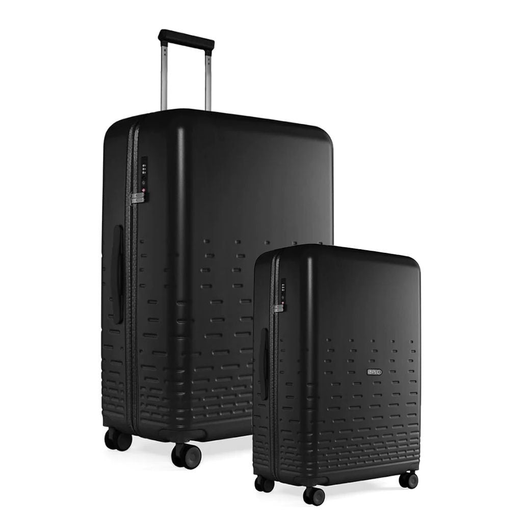 Epic Spin - 2 Piece Hardside Luggage Duo - Black - Love Luggage