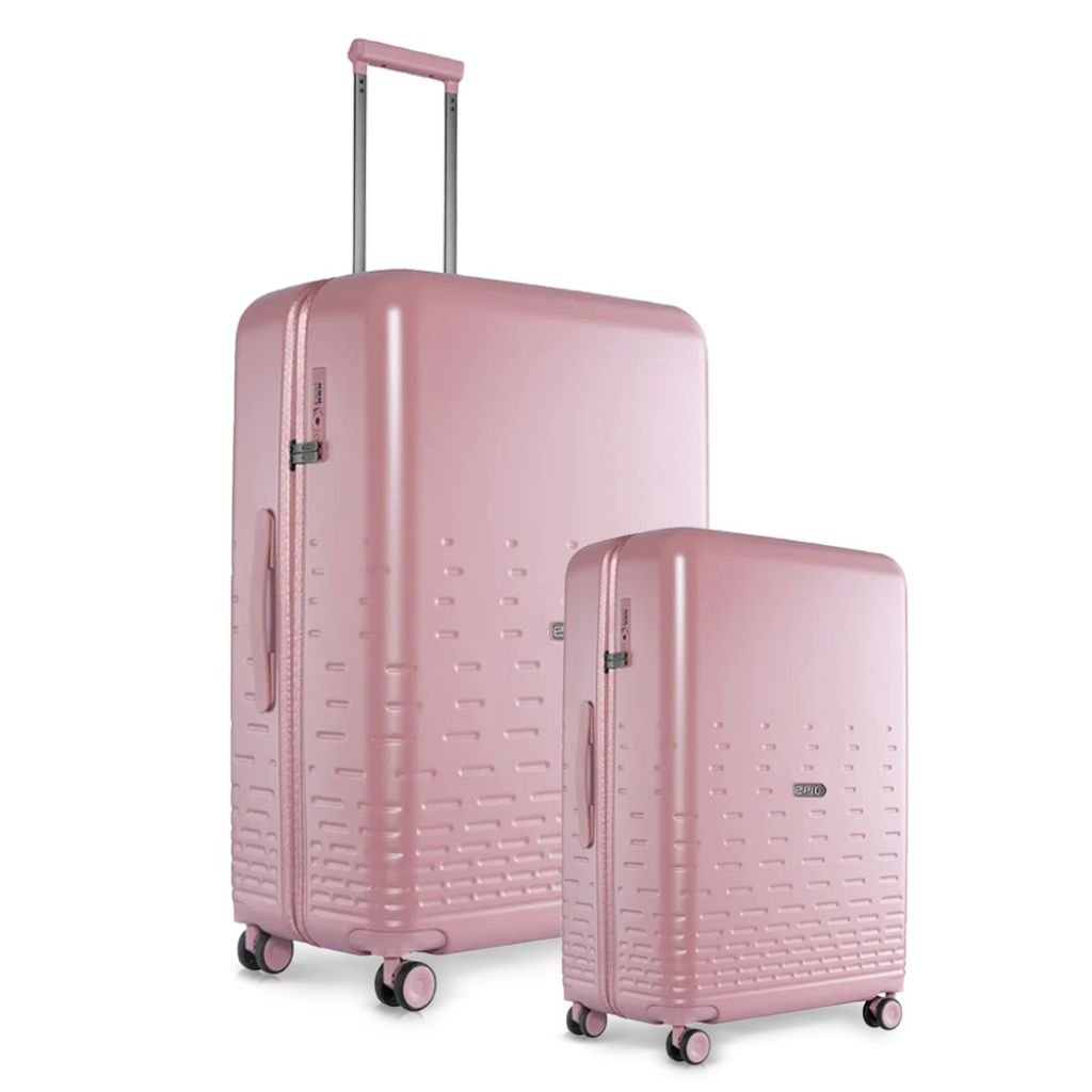 Epic Spin - 2 Piece Hardside Luggage Duo - Pink - Love Luggage