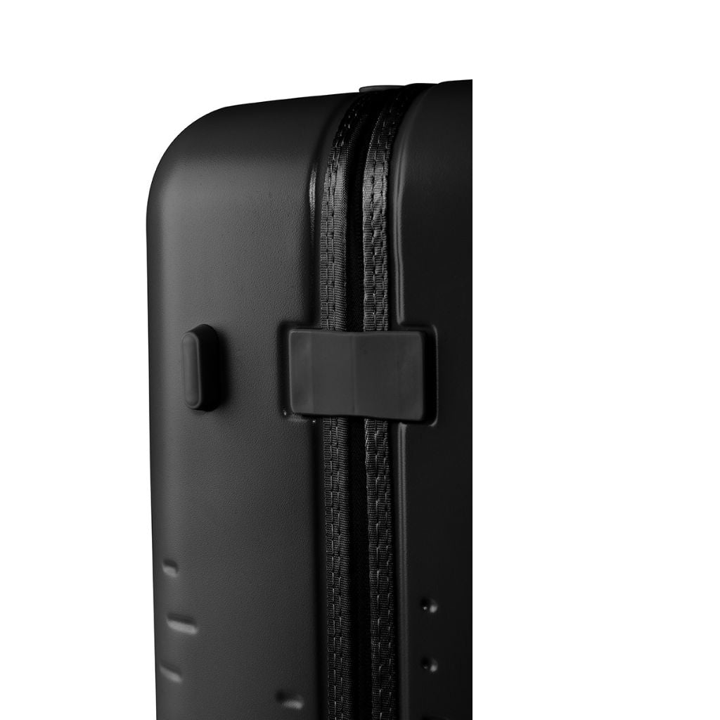 Epic Spin 55cm Carry On Lightweight Suitcase - Matt Black - Love Luggage