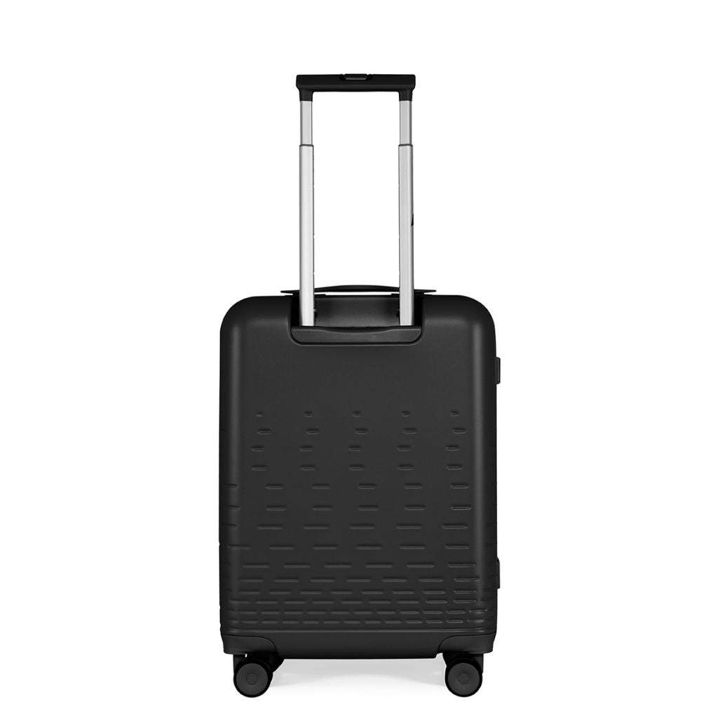 Epic Spin 55cm Carry On Lightweight Suitcase - Matt Black - Love Luggage