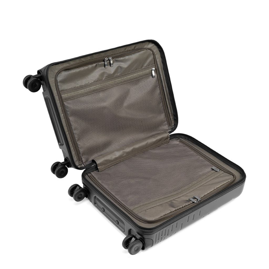 Epic Spin 55cm Carry On With 15" Laptop Sleeve - Matt Black - Love Luggage