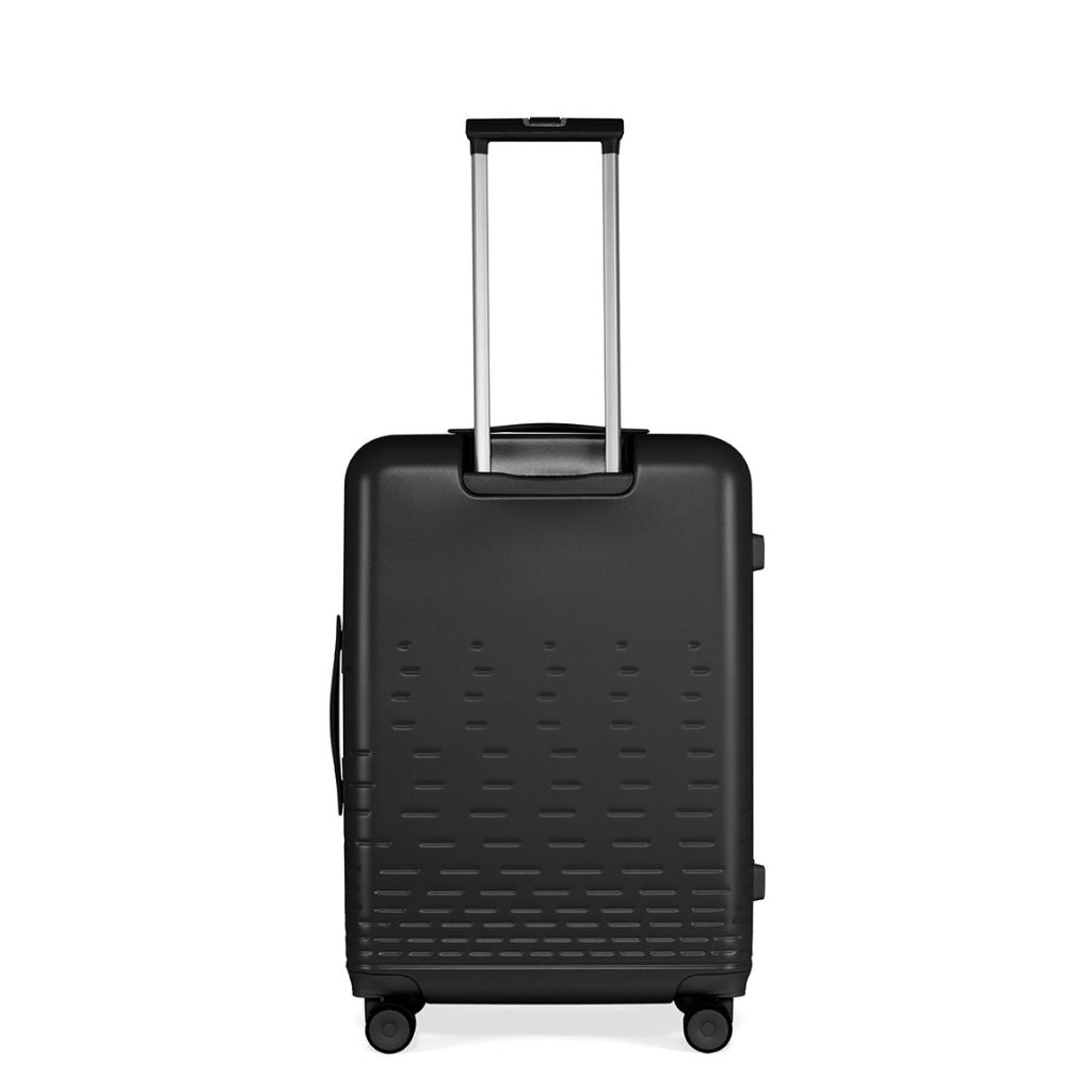 Epic Spin 65cm Medium Lightweight Suitcase - Matt Black - Love Luggage