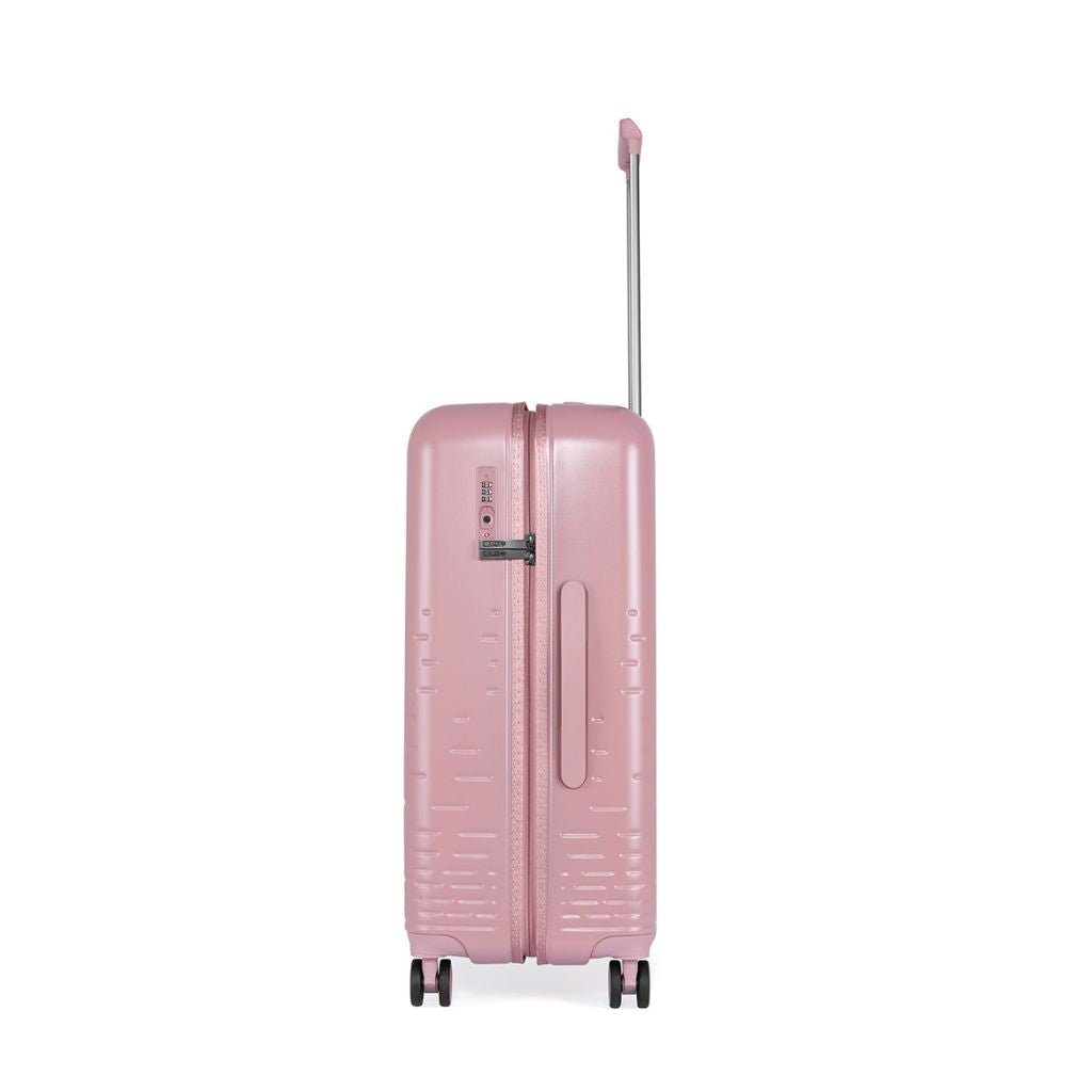 Epic Spin 65cm Medium Lightweight Suitcase - Pink - Love Luggage