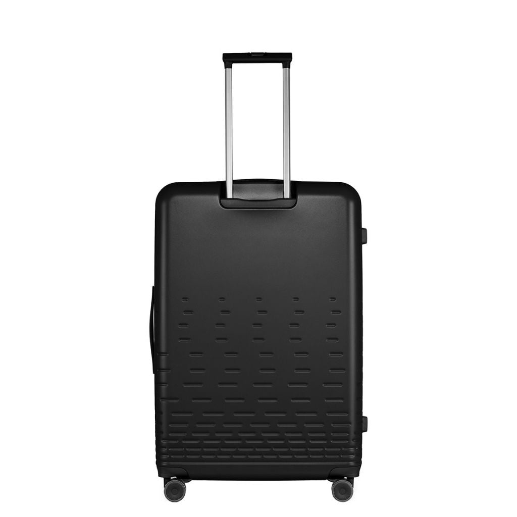 Epic Spin 75cm Large Lightweight Suitcase - Matt Black - Love Luggage