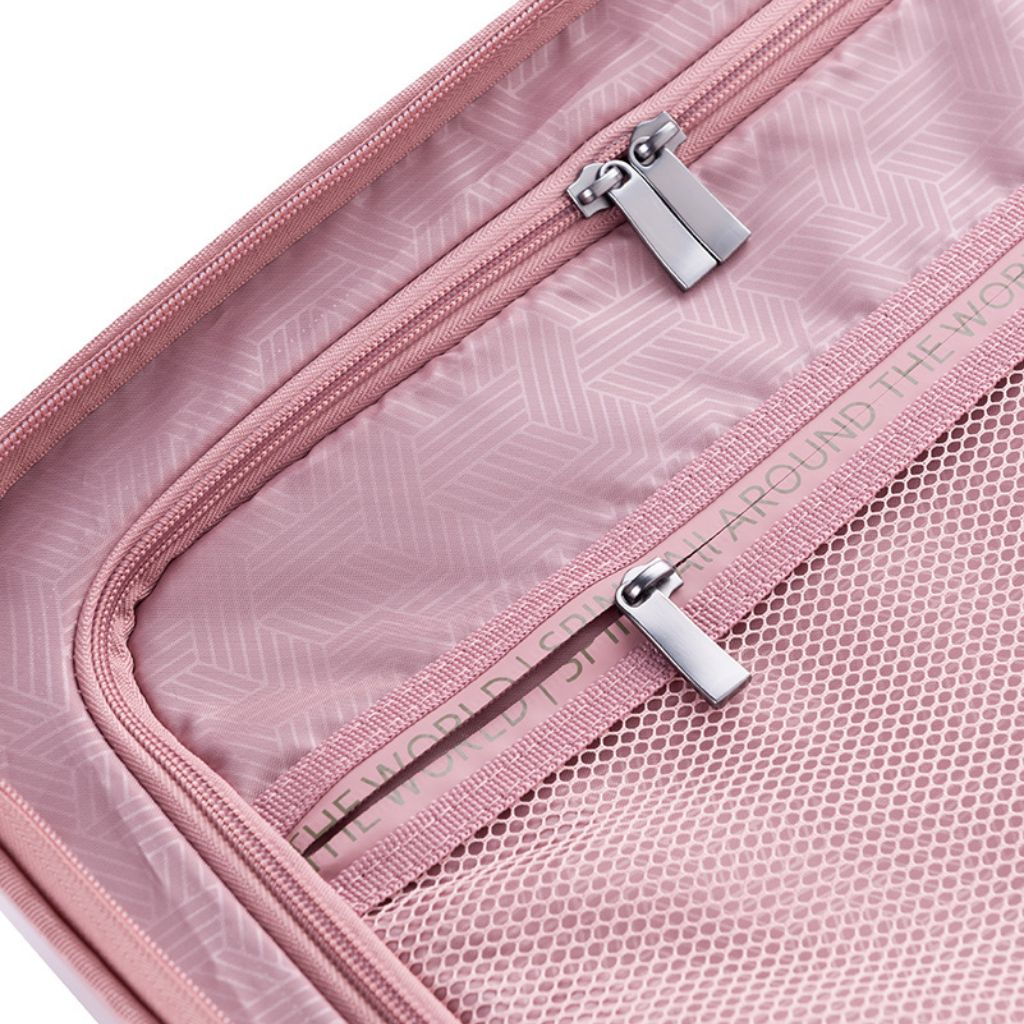Epic Spin 75cm Large Lightweight Suitcase - Pink - Love Luggage