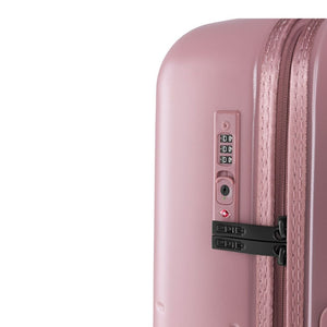 Epic Spin 75cm Large Lightweight Suitcase - Pink - Love Luggage
