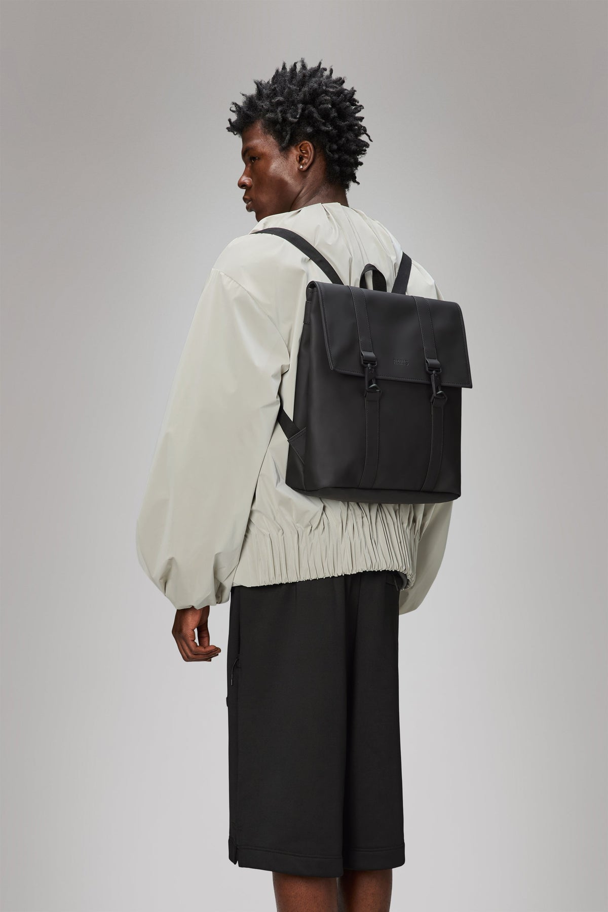 RAINS MSN Bag Mini Black Backpack