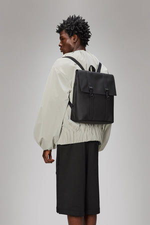 RAINS MSN Bag Mini Black Backpack