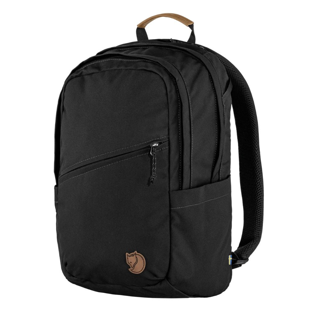 Fjallraven 15" Raven 20L Backpack - Black - Love Luggage