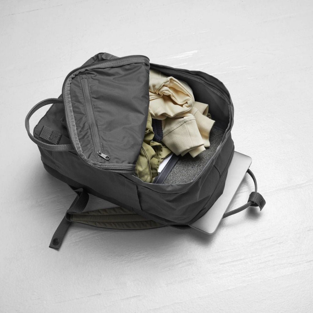 Fjallraven Kanken 15" Laptop Backpack Graphite - Love Luggage