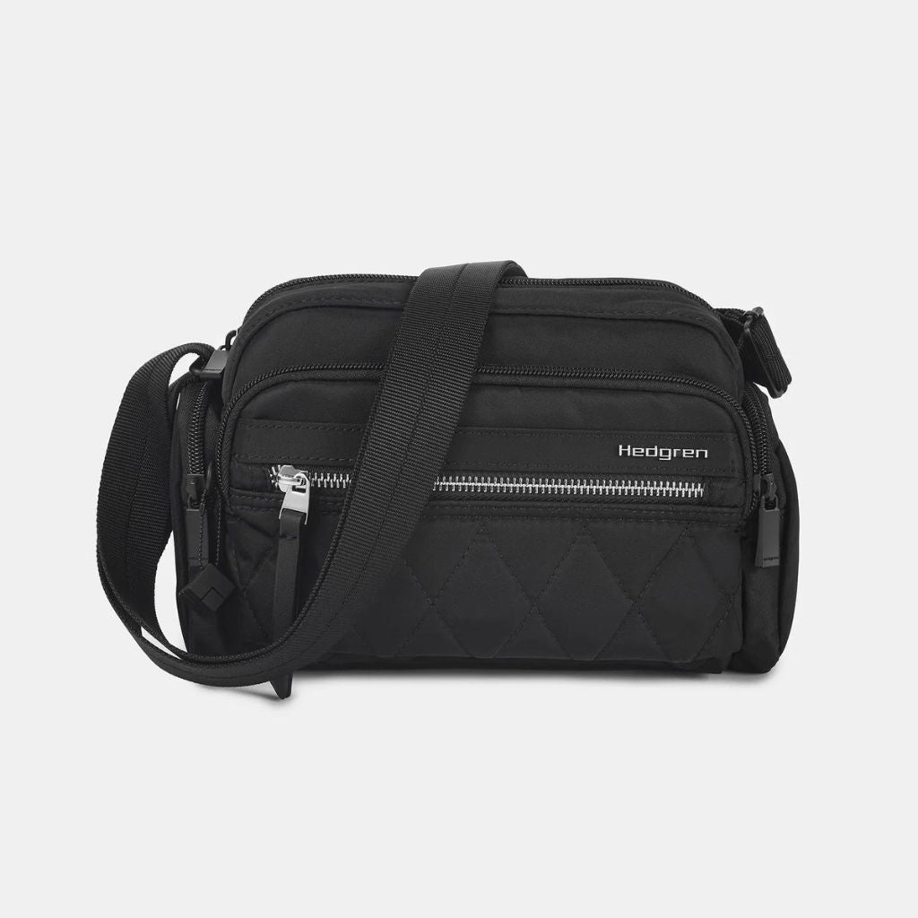Hedgren Emily Crossbody Bag - Black - Love Luggage