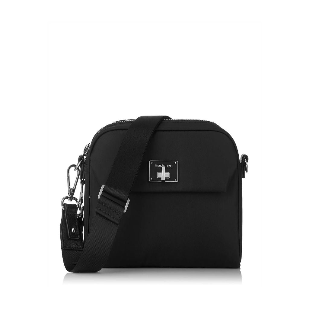Hedgren Fair Shoulder Bag - Black - Love Luggage