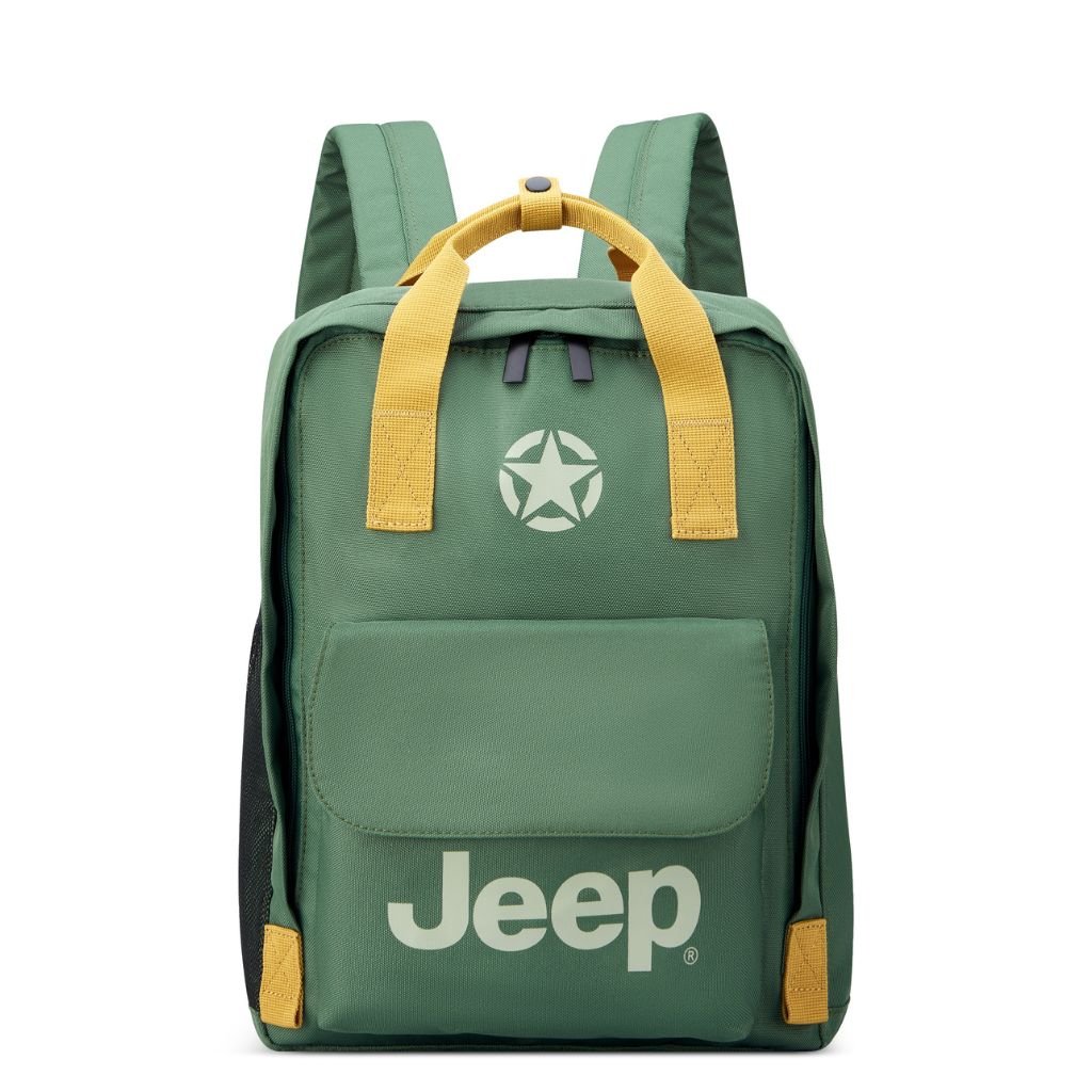 Jeep 15" Tote Laptop Backpack - Army - Love Luggage