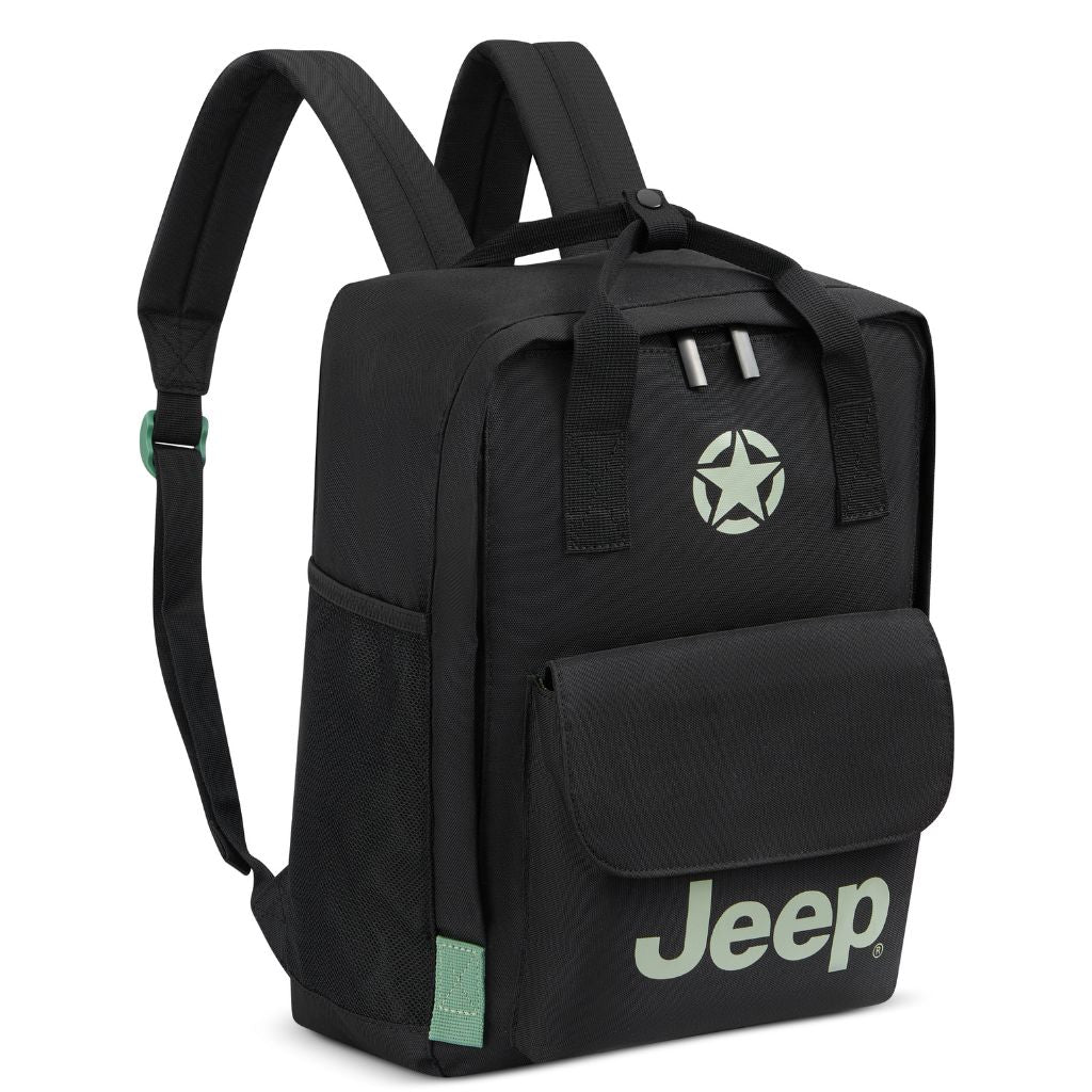 Jeep 15" Tote Laptop Backpack - Black - Love Luggage