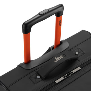 Jeep 2 - Wheel - 82 cm Rolling Duffle Bag - Black - Love Luggage