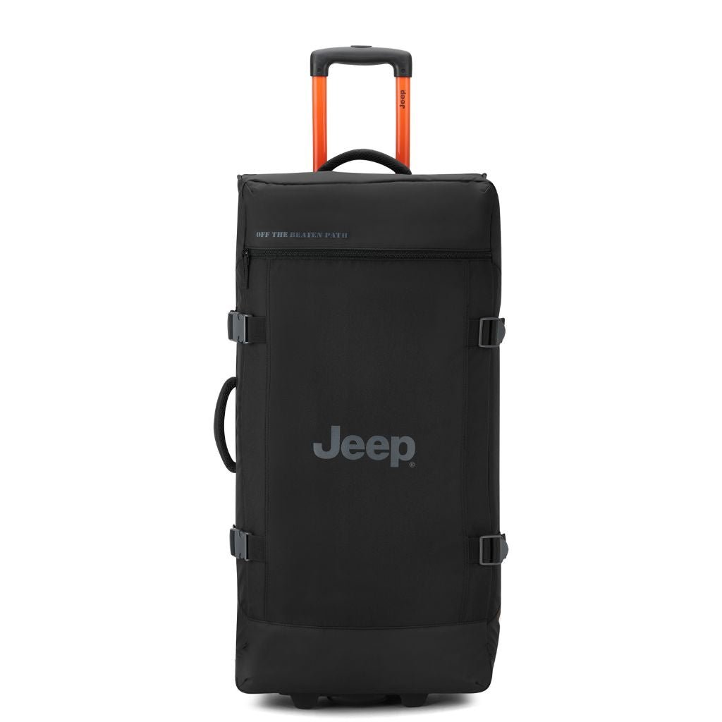 Jeep 2 - Wheel - 82 cm Rolling Duffle Bag - Black - Love Luggage