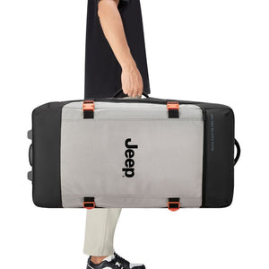 Jeep 2 - Wheel - 82 cm Rolling Duffle Bag - Black - Love Luggage