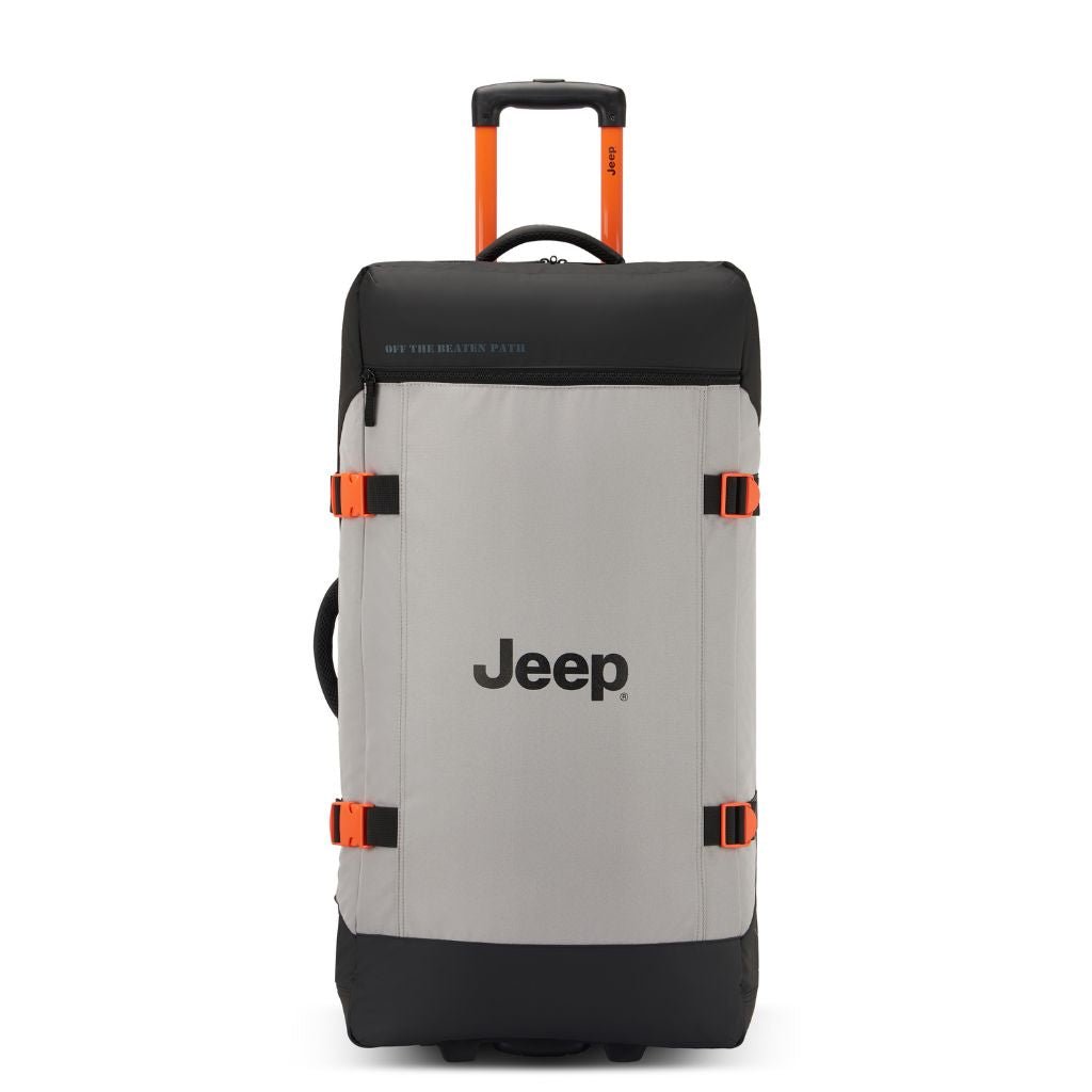Jeep 2 - Wheel - 82 cm Rolling Duffle Bag - Grey Dizzle - Love Luggage