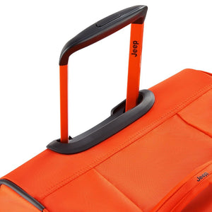 Jeep 83 cm Duel Wheel Lightweight Large Duffle Bag - Orange - Love Luggage