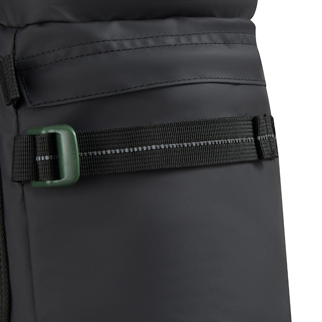 Jeep Cylindrical 17" Laptop Backpack with RFID - Black - Love Luggage