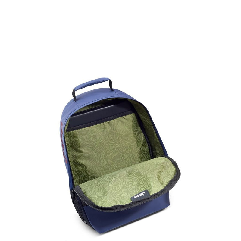 Jeep Duel Material 15.6" Laptop Backpack - Navy - Love Luggage