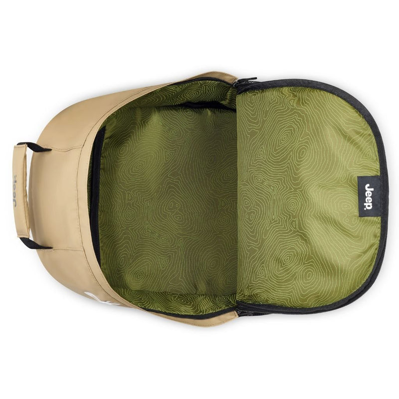 Jeep Duel Material 15.6" Laptop Backpack - Yellow - Love Luggage