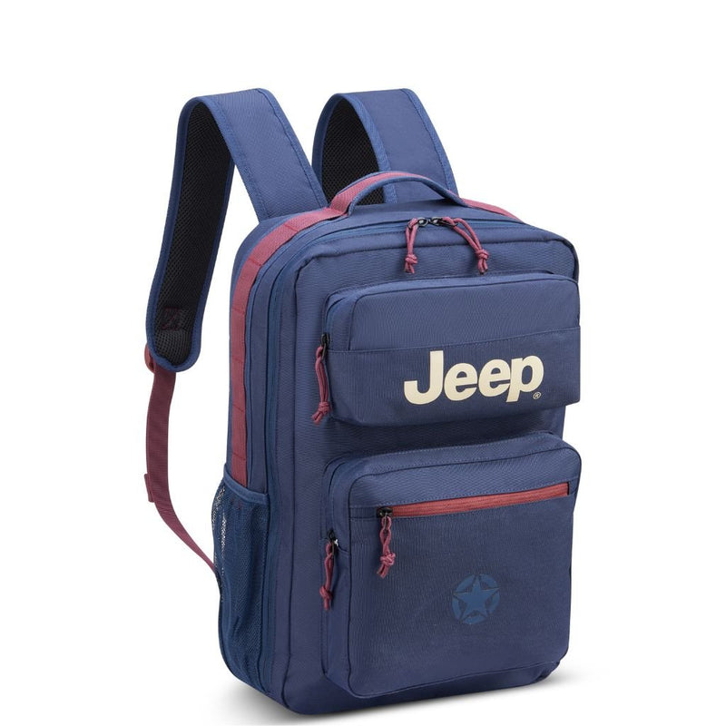 Jeep Multipurpose 15" Laptop Backpack - Blue - Love Luggage
