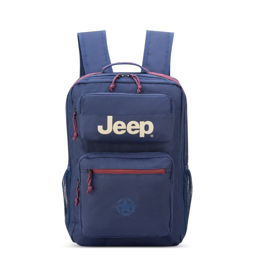Jeep Multipurpose 15" Laptop Backpack - Blue - Love Luggage