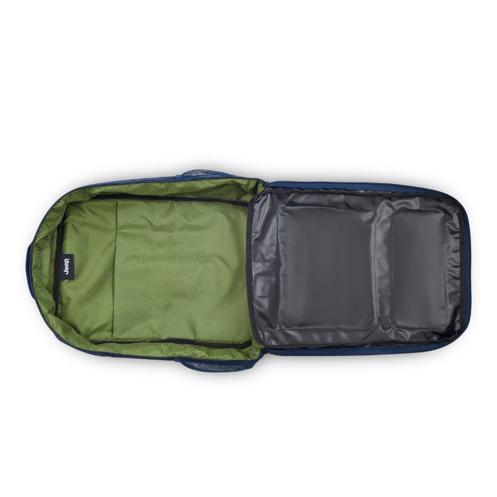 Jeep Multipurpose 15" Laptop Backpack - Blue - Love Luggage