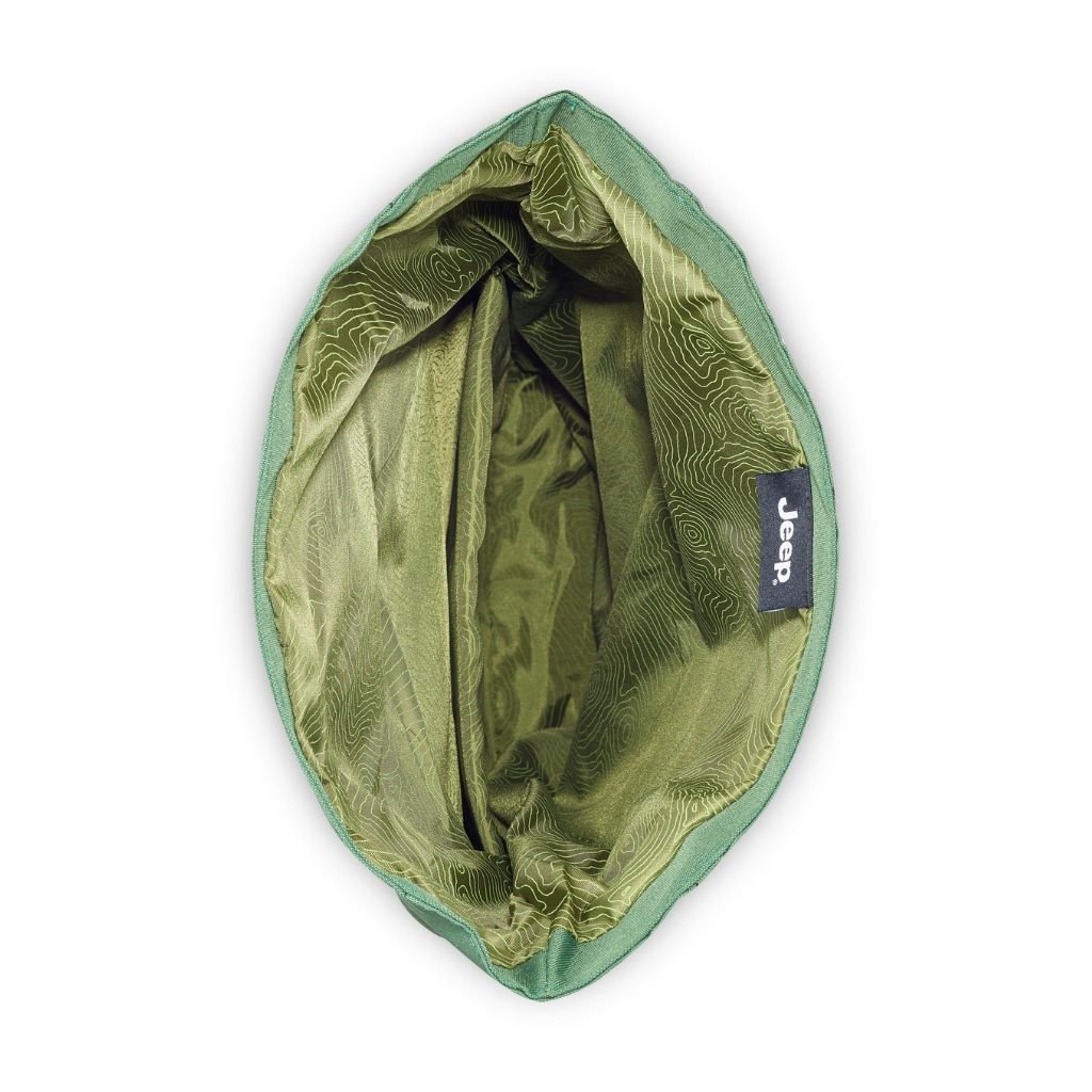 Jeep Rolltop 17" Laptop Backpack - Green - Love Luggage