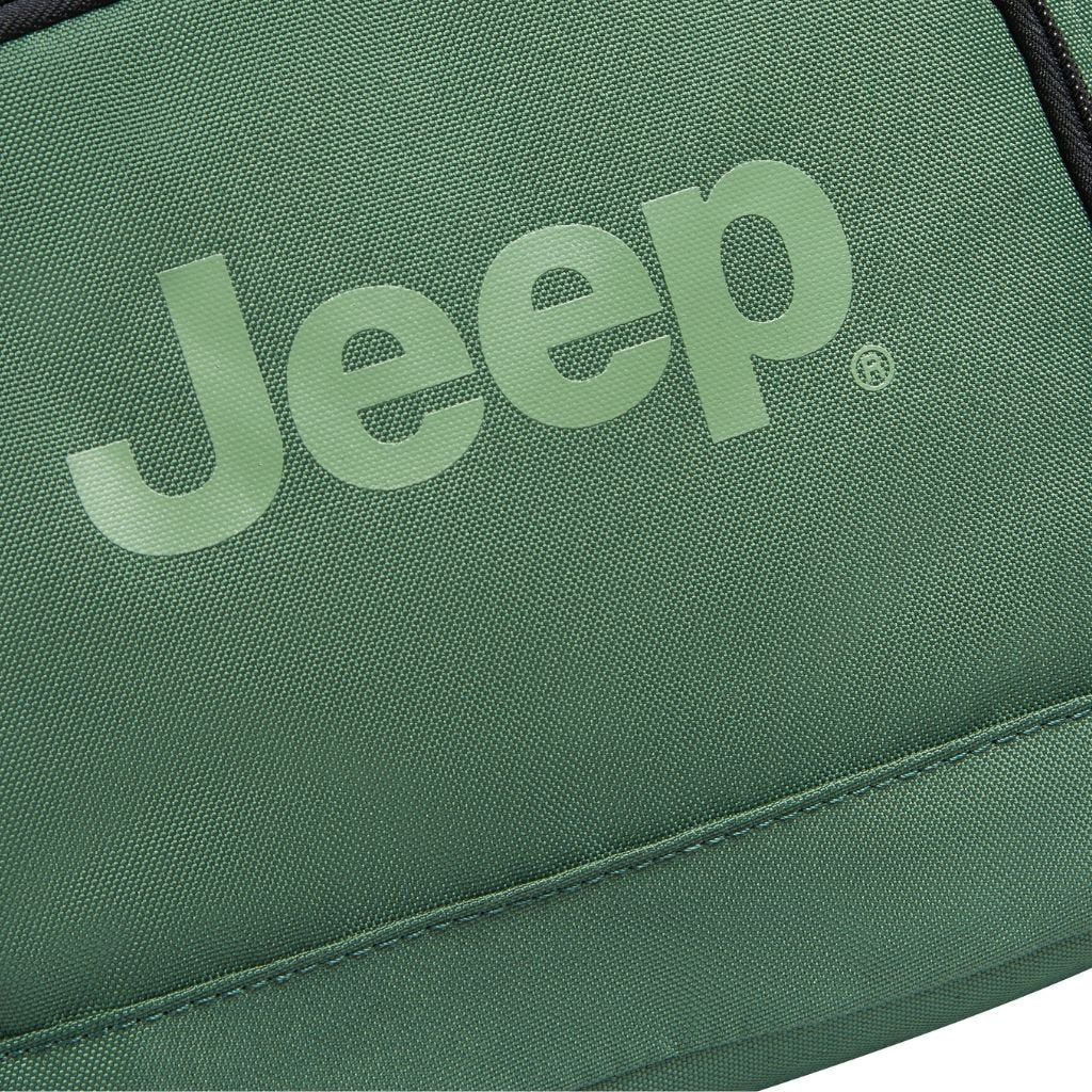 Jeep Rolltop 17" Laptop Backpack - Green - Love Luggage