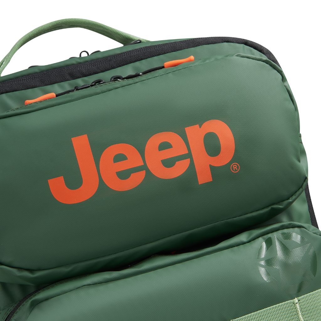 Jeep Tactical Multi Pocket 15" Backpack - Green - Love Luggage
